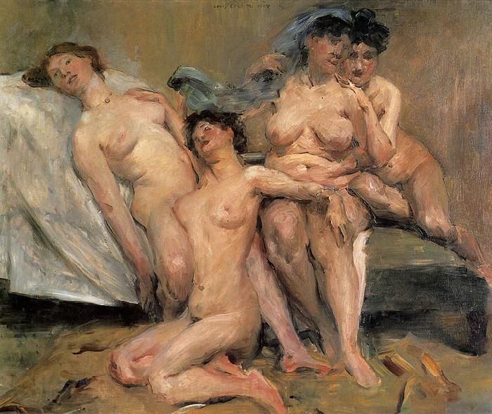 Lovis Corinth Frauengruppe